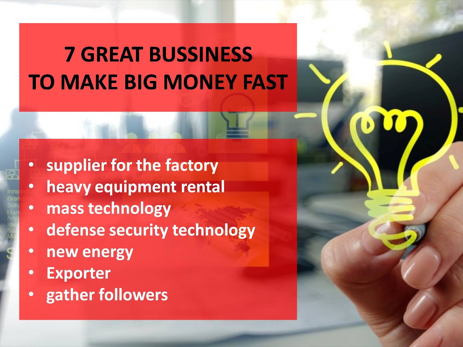 7 peta kesuksesan duit milyaran